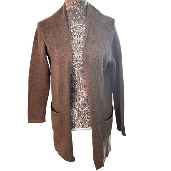 Staccato open-Front Women’s Brown Cardigan Size Medium - Picture 1 of 5